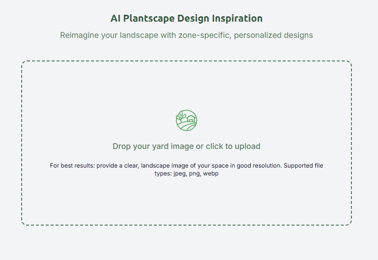 Upload an Image to Plantista.AI